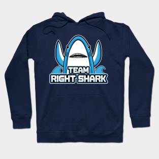 Team Right Shark Hoodie